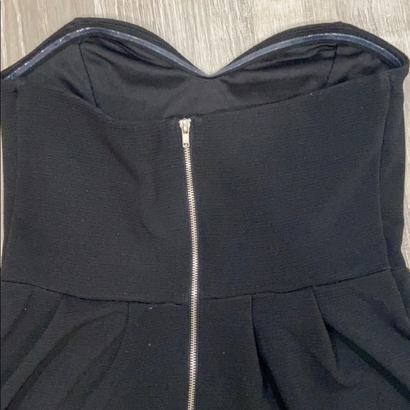 Forever 21 Black Strapless Dress - Picture 4 of 4